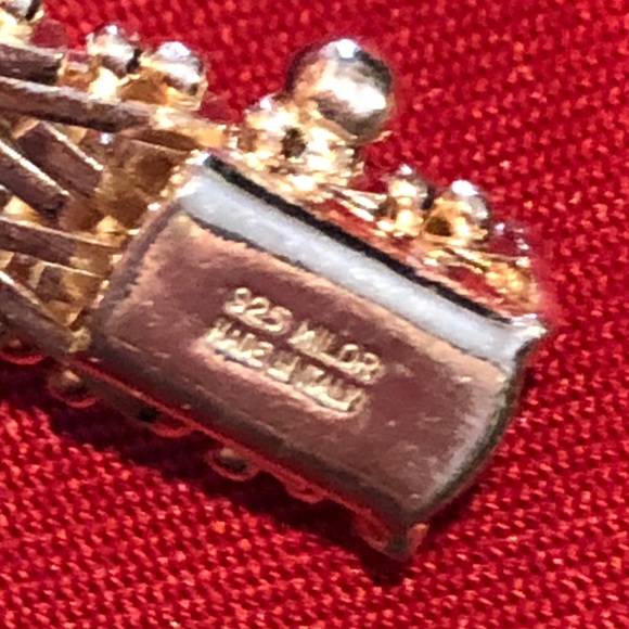 Sterling silver necklaces-bracelet set - Picture 6 of 8